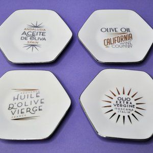 Rosanna Foodie Fine Porcelain Dipping Dish Set of 4